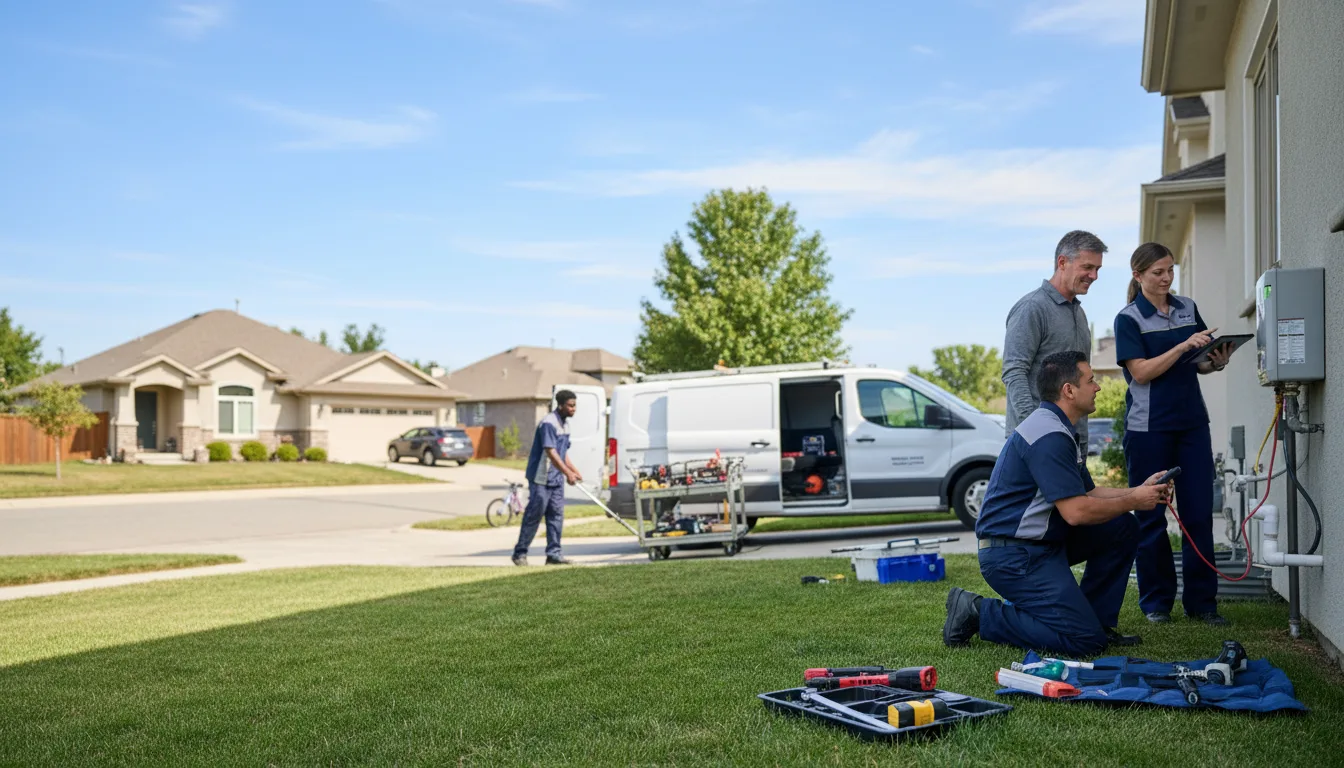Tankless water heater service in Simonton, TX